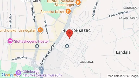 Apartments for rent i Gothenburg City Centre - kort over placeringen