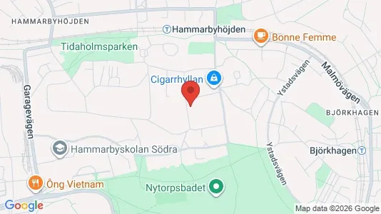 Apartments for rent i Stockholm South - kort over placeringen