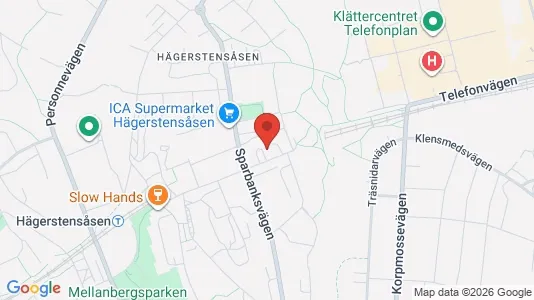 Apartments for rent i Stockholm South - kort over placeringen