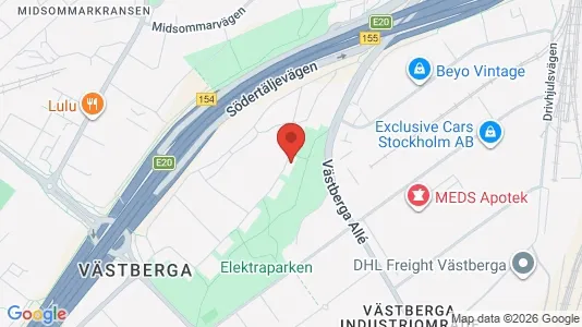 Apartments for rent i Stockholm South - kort over placeringen