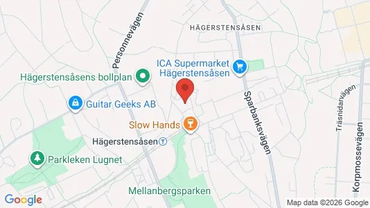 Apartments for rent i Stockholm South - kort over placeringen