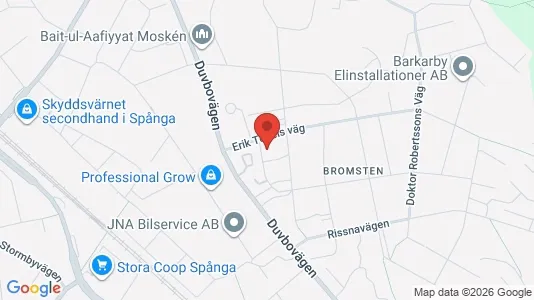 Apartments for rent i Stockholm West - kort over placeringen
