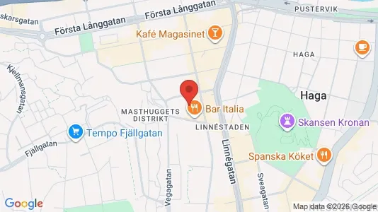 Apartments for rent i Gothenburg City Centre - kort over placeringen