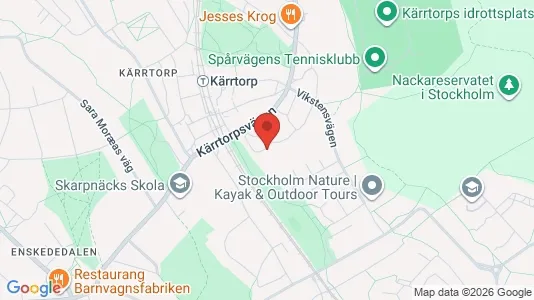 Apartments for rent i Stockholm South - kort over placeringen