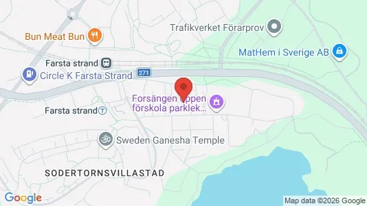 Apartments for rent i Stockholm South - kort over placeringen