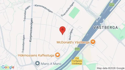 Apartments for rent i Stockholm South - kort over placeringen