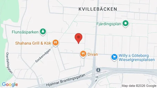 Apartments for rent i Lundby - kort over placeringen