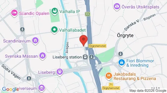 Apartments for rent i Örgryte-Härlanda - kort over placeringen