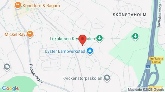 Apartments for rent i Stockholm South - kort over placeringen