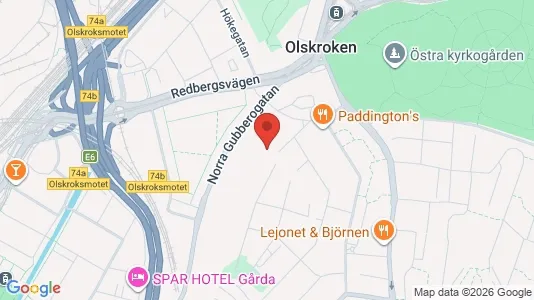 Apartments for rent i Örgryte-Härlanda - kort over placeringen