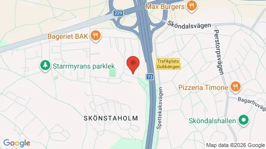 Apartments for rent i Stockholm South - kort over placeringen