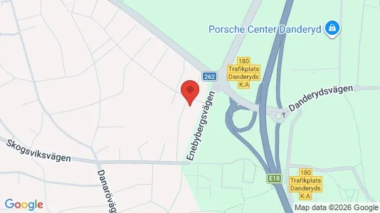 Apartments for rent i Danderyd - kort over placeringen