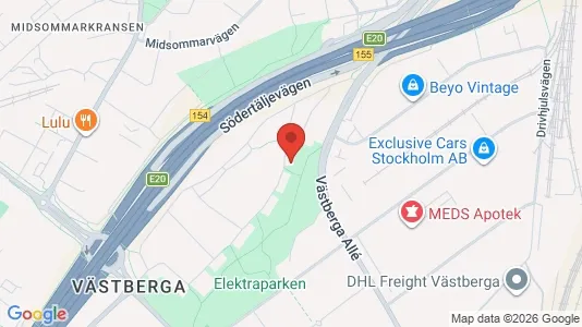 Apartments for rent i Stockholm South - kort over placeringen