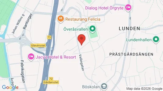 Apartments for rent i Örgryte-Härlanda - kort over placeringen