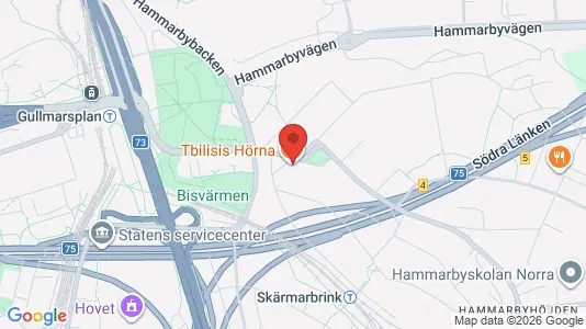 Apartments for rent i Stockholm South - kort over placeringen