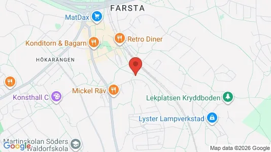 Apartments for rent i Stockholm South - kort over placeringen