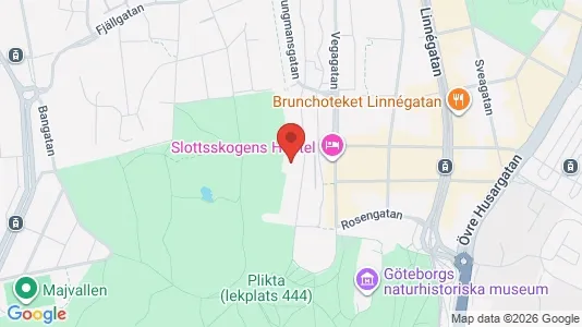 Apartments for rent i Majorna-Linné - kort over placeringen