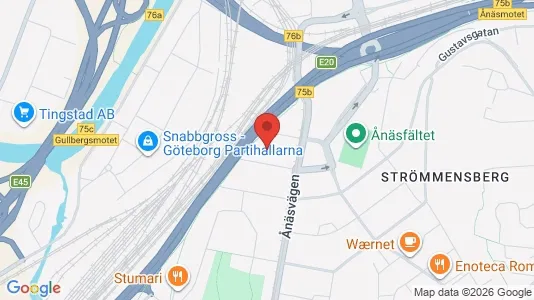 Apartments for rent i Örgryte-Härlanda - kort over placeringen