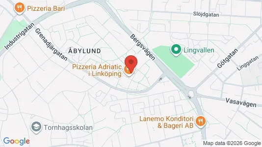 Apartments for rent i Linköping - kort over placeringen