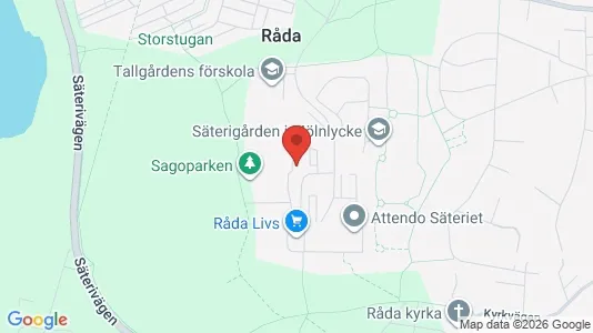 Apartments for rent i Härryda - kort over placeringen