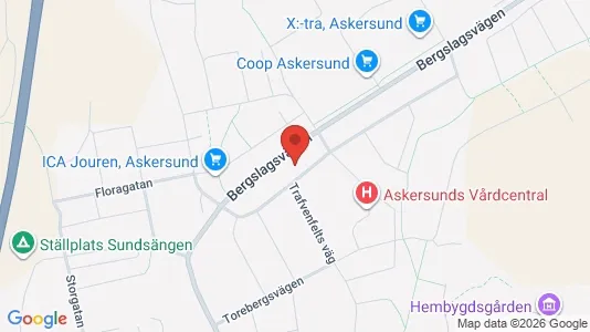 Apartments for rent i Askersund - kort over placeringen