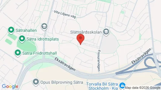 Apartments for rent i Stockholm South - kort over placeringen