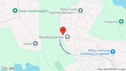 Apartments for rent i Angered - kort over placeringen
