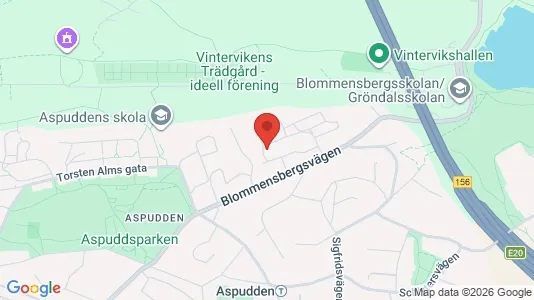 Apartments for rent i Stockholm South - kort over placeringen