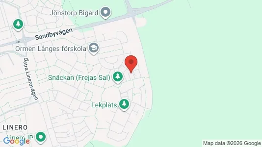 Apartments for rent i Lund - kort over placeringen