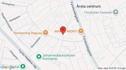 Apartments for rent i Uppsala - kort over placeringen