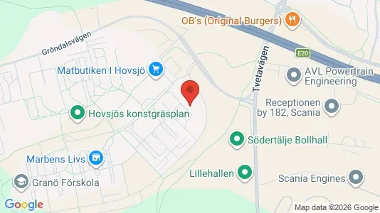 Apartments for rent i Södertälje - kort over placeringen