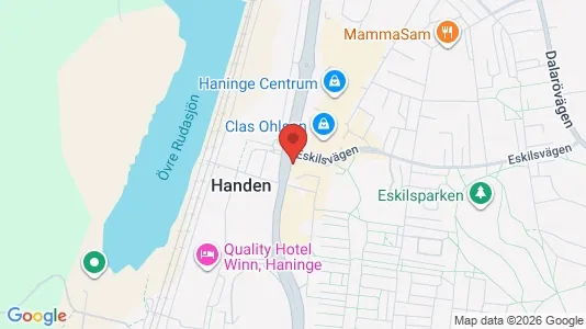 Apartments for rent i Haninge - kort over placeringen