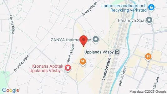 Apartments for rent i Upplands Väsby - kort over placeringen