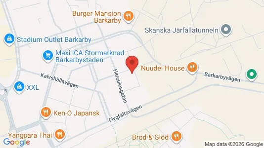 Apartments for rent i Helsingborg - kort over placeringen