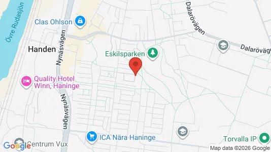 Apartments for rent i Haninge - kort over placeringen