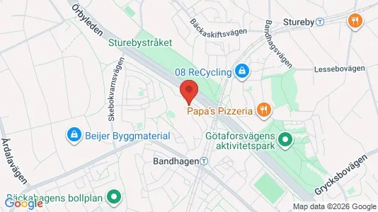 Apartments for rent i Stockholm South - kort over placeringen