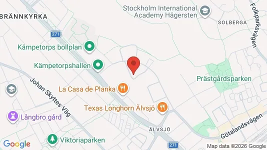 Apartments for rent i Stockholm South - kort over placeringen