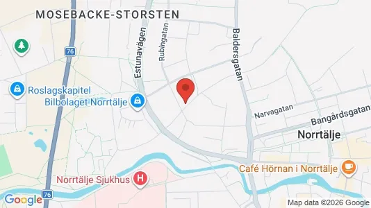 Apartments for rent i Norrtälje - kort over placeringen