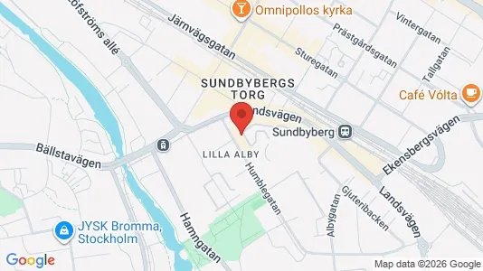 Apartments for rent i Sundbyberg - kort over placeringen