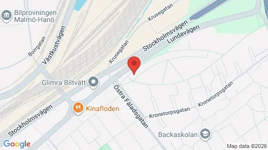 Apartments for rent i Malmö City - kort over placeringen