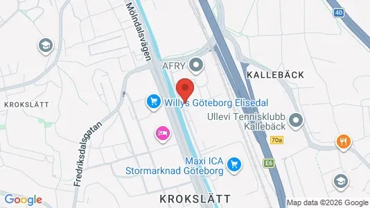 Apartments for rent i Örgryte-Härlanda - kort over placeringen