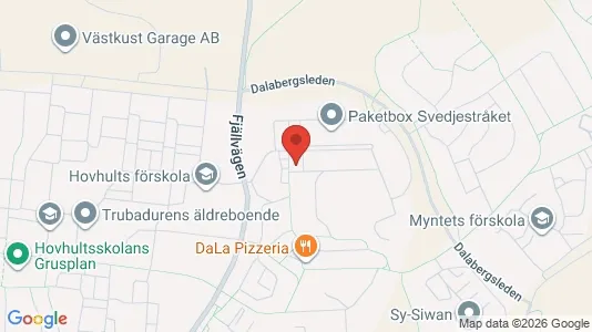 Apartments for rent i Uddevalla - kort over placeringen