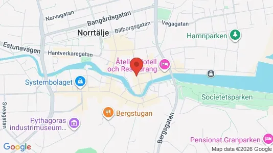 Apartments for rent i Norrtälje - kort over placeringen