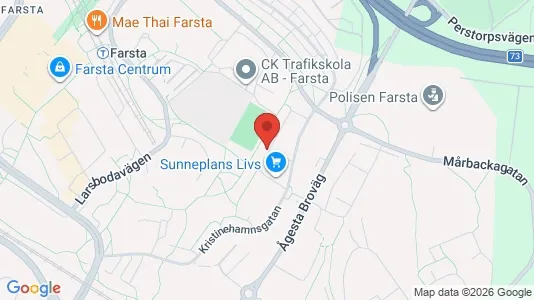Apartments for rent i Stockholm South - kort over placeringen