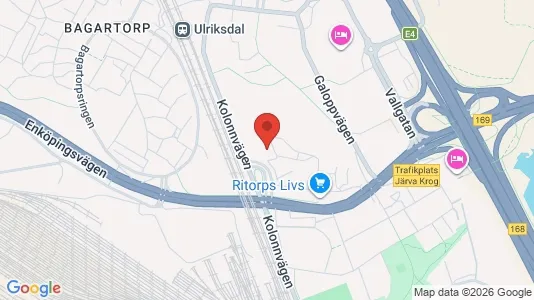 Apartments for rent i Solna - kort over placeringen