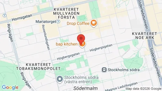 Apartments for rent i Södermalm - kort over placeringen