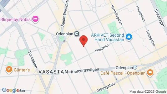 Apartments for rent i Vasastan - kort over placeringen
