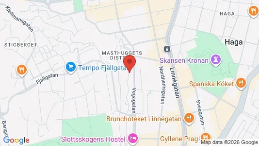 Apartments for rent i Gothenburg City Centre - kort over placeringen