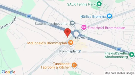 Apartments for rent i Stockholm West - kort over placeringen