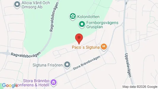 Apartments for rent i Sigtuna - kort over placeringen
